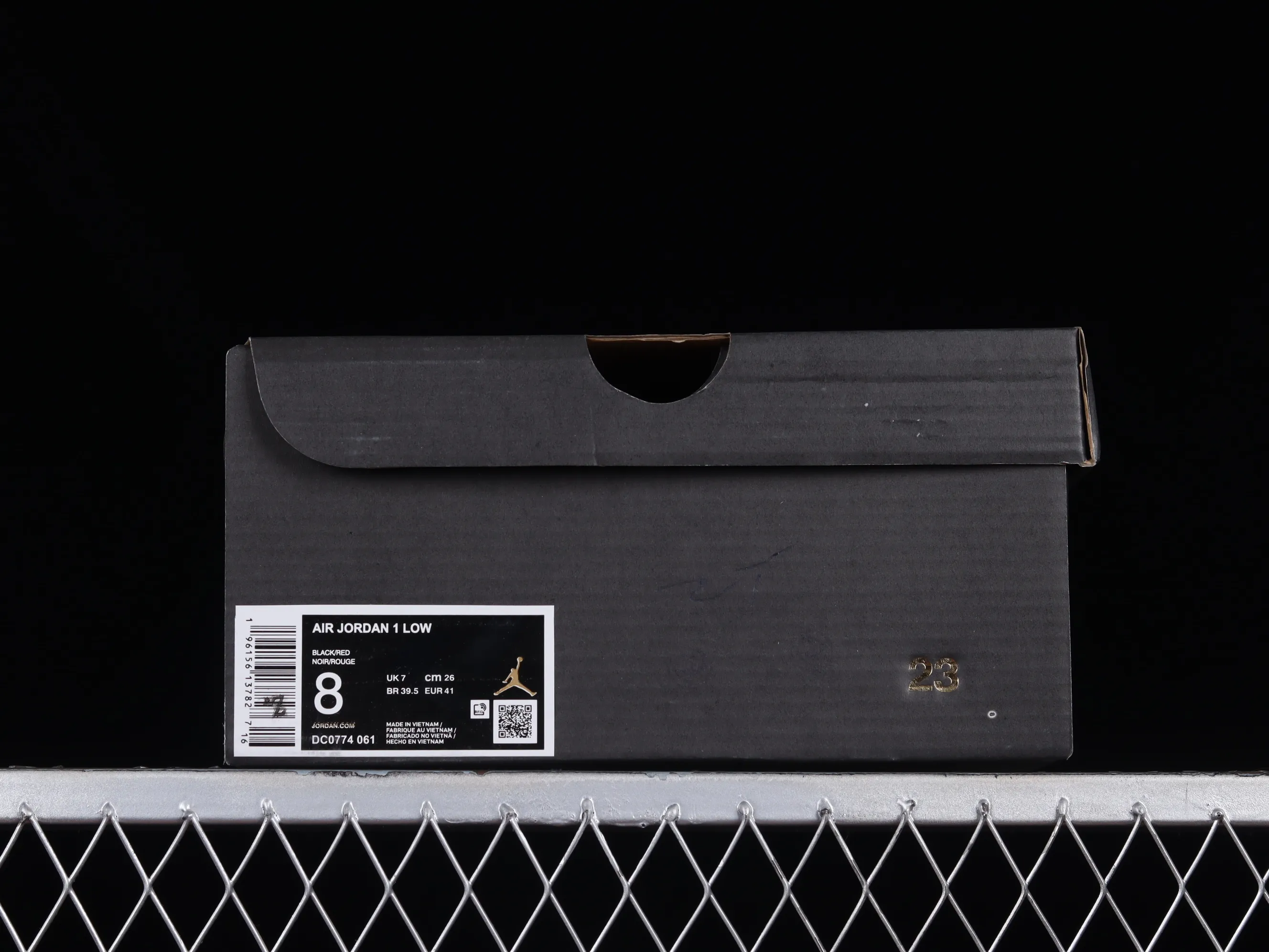 All categories Air Jordan Jordan series basketball shoes Air Jordan 1 Low Z version Air Jordan 1 Low "Black And Red" AJ1 Joe 1 black and red low-top basketball shoes DC0774-061